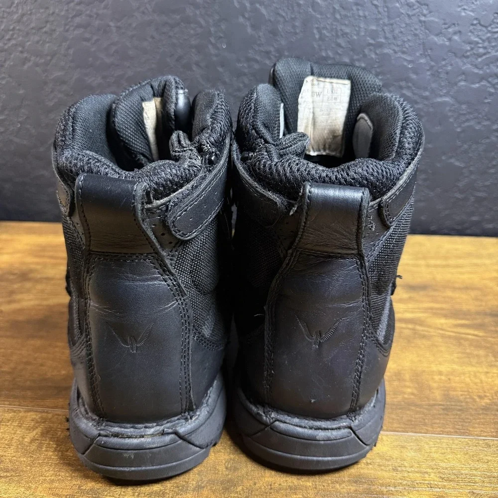 Thorogood Gen-Flex2 804-6447‎ Black Leather Tactical Work Boots Mens 13W